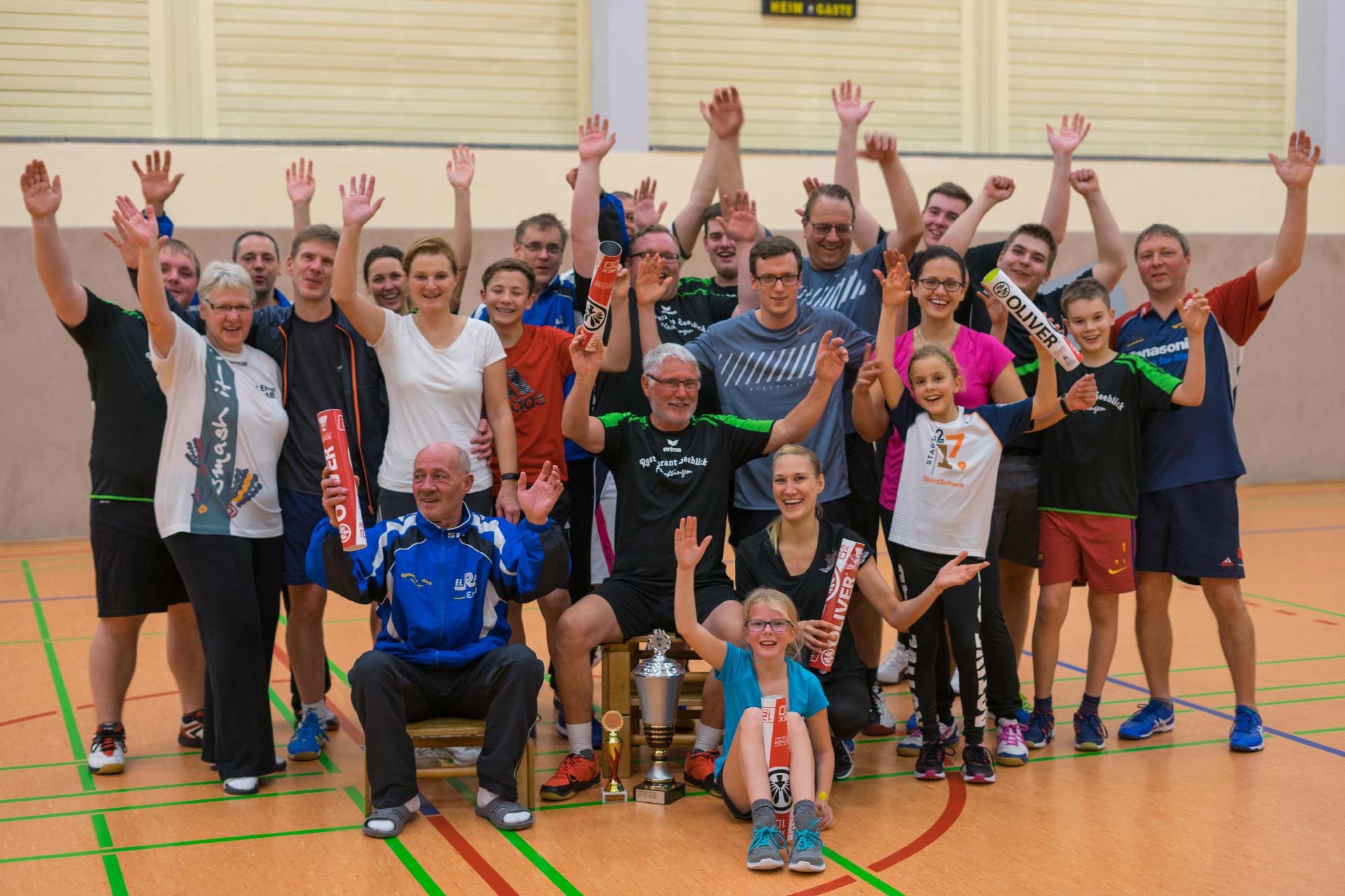 Ein voller Erfolg! - 13. Flechtinger Familienturnier 2018 - Badminton Flechtingen