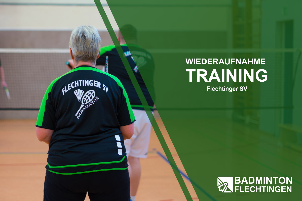 Wiederaufnahme des Trainings - Badminton Flechtingen